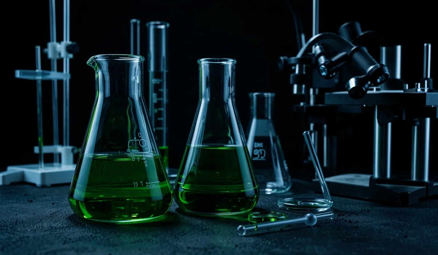 Laboratory glassware for supplement quality testing